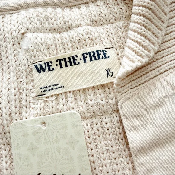 We The Free Sweater Worn Thru Surplus Cardi - Cardigan
Champagne Dream Shacket - Picture 4 of 10